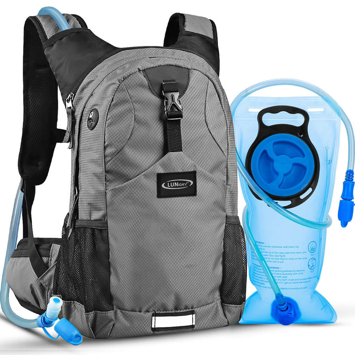 Lunidry Trinkrucksack Fahrradrucksack mit Trinkblase 2L Wasserdicht Sportrucksack, 20L Hydration Ruc