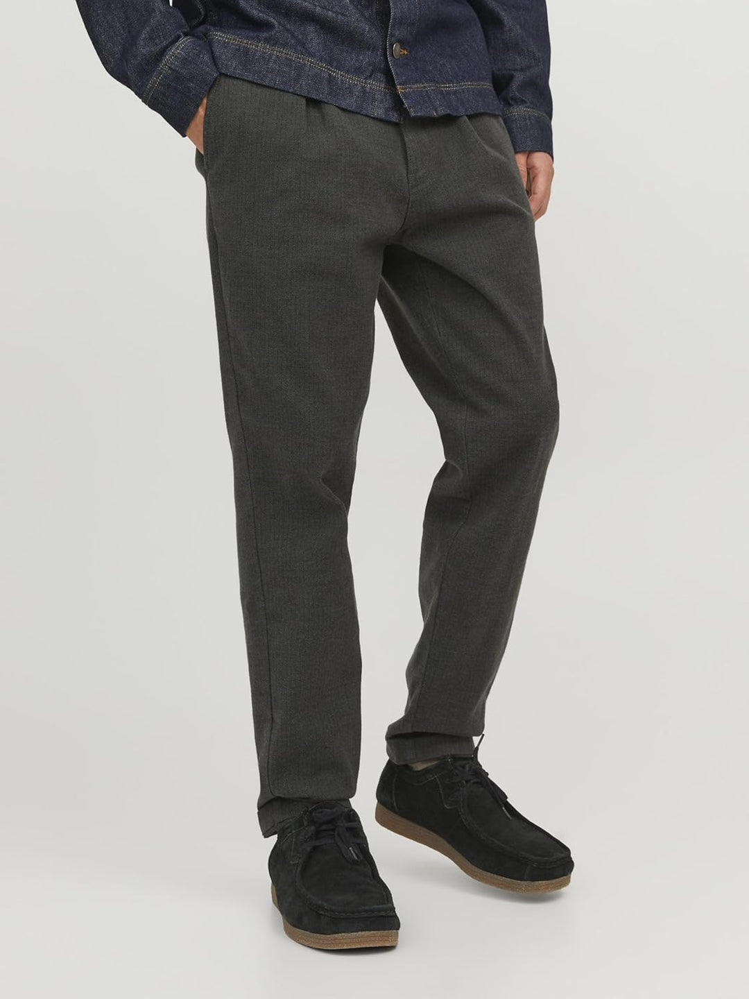 Jack & Jones Herren Chinohose Jpstace Jjharvey Winter Chino AKM Sn 30W / 32L Dark Grey, 30W / 32L Da