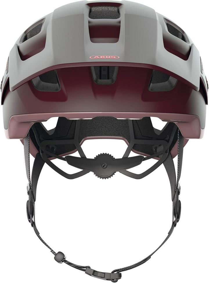 ABUS MTB-Helm MoDrop - robuster Fahrradhelm mit guter Belüftung für Mountainbiker - individuelle Pas