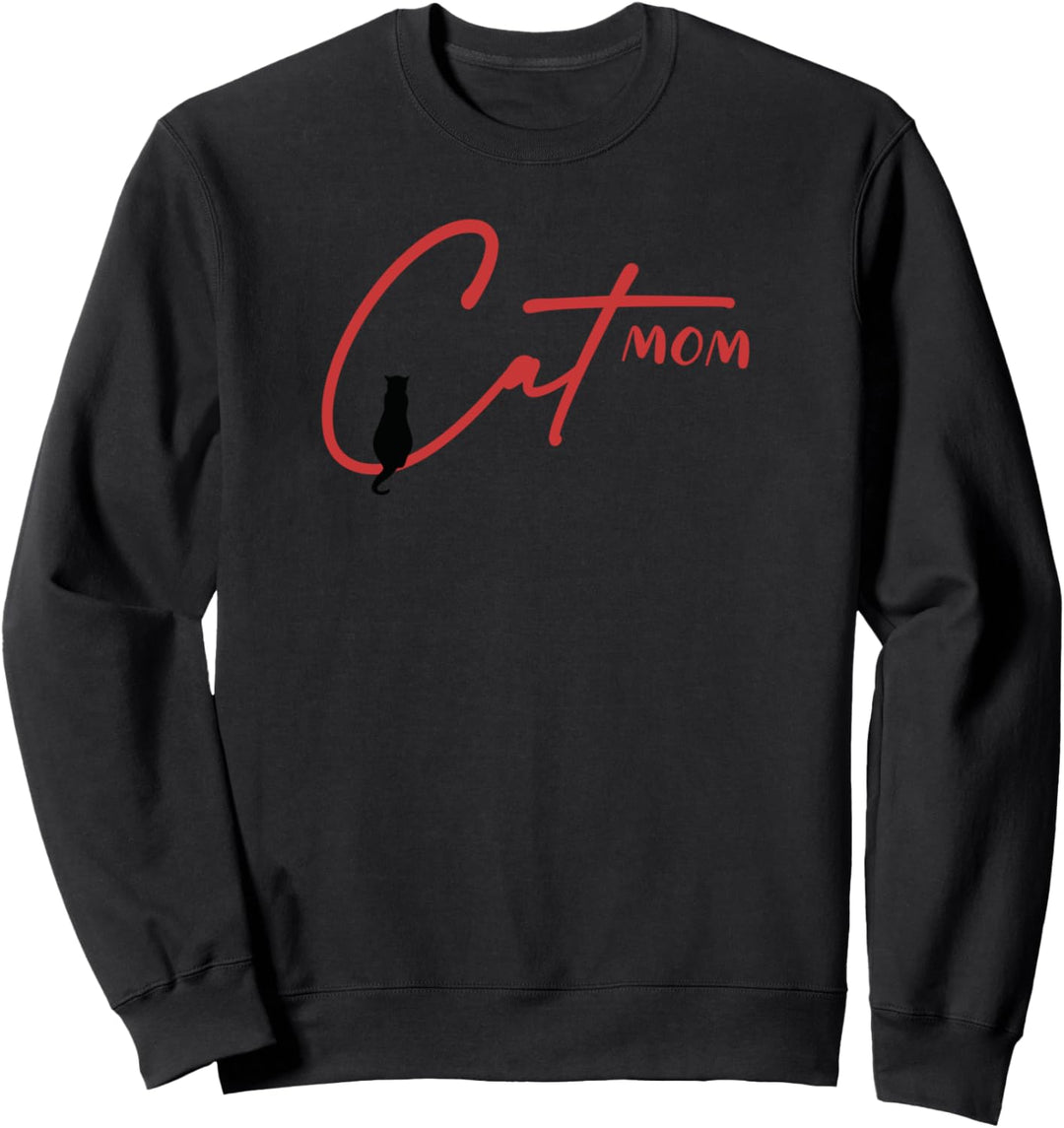 Cat Mom, Cats, Katzen, Katzenliebe, Katzengeschenke Sweatshirt
