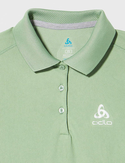 Odlo Damen F-Dry Kurzarm Polo Shirt S Loden Frost, S Loden Frost