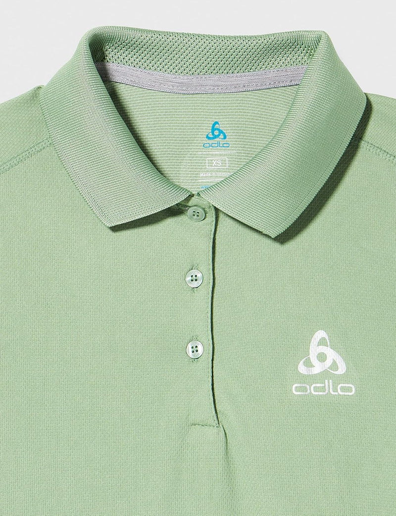 Odlo Damen F-Dry Kurzarm Polo Shirt S Loden Frost, S Loden Frost