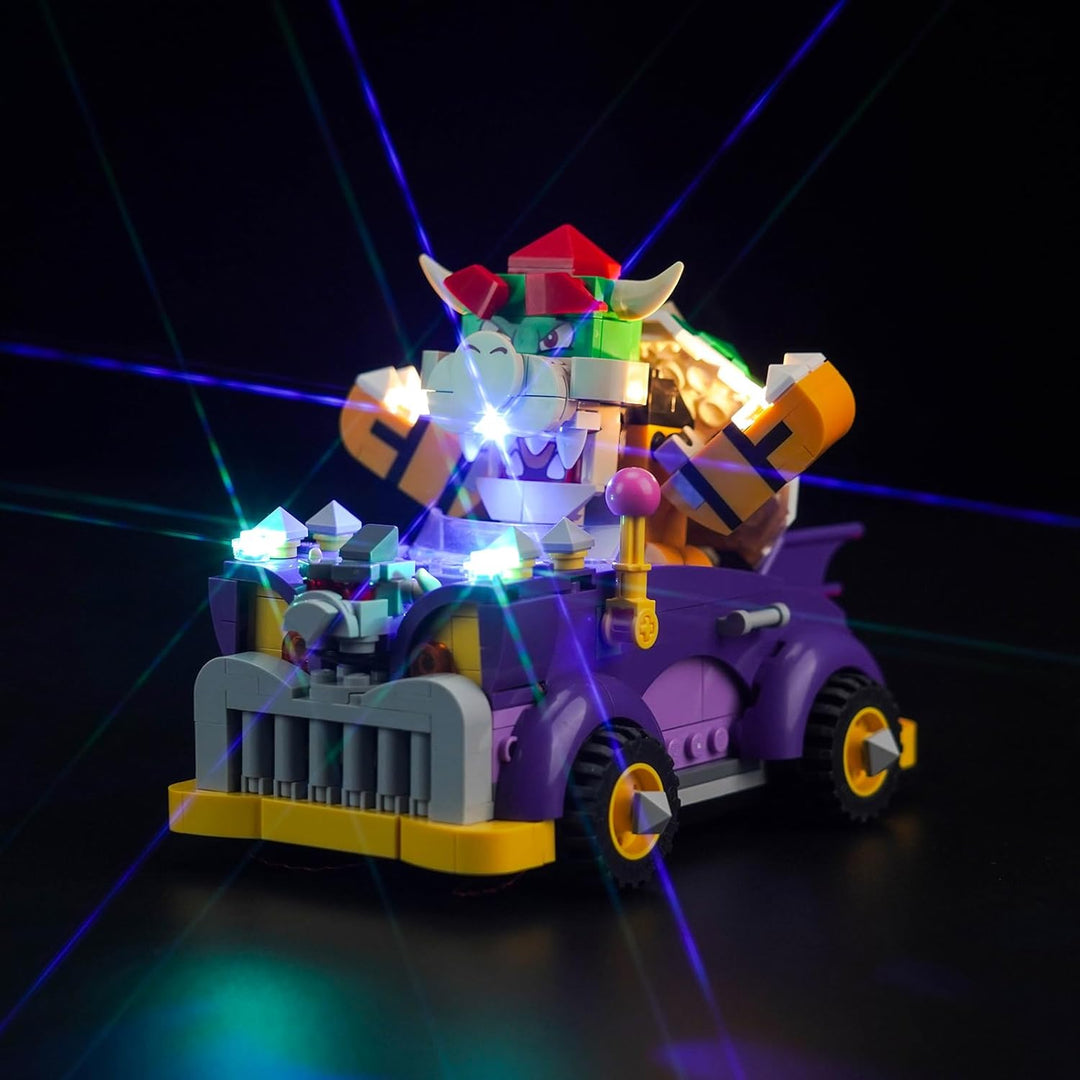 Led Licht Set für Lego Super Mario Bowsers Monsterkarre – Erweiterungsset (Kein Lego), Dekorationsbe