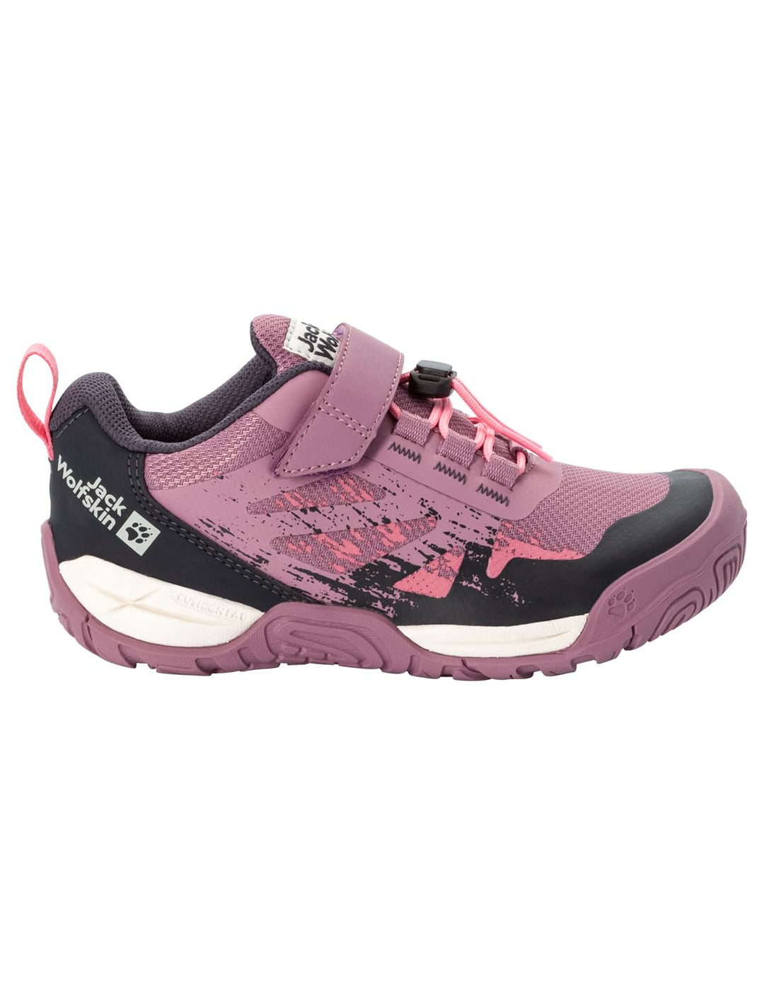Jack Wolfskin Unisex Kinder Vili Action Low K Walking-Schuh 38 EU Ash Mauve, 38 EU Ash Mauve