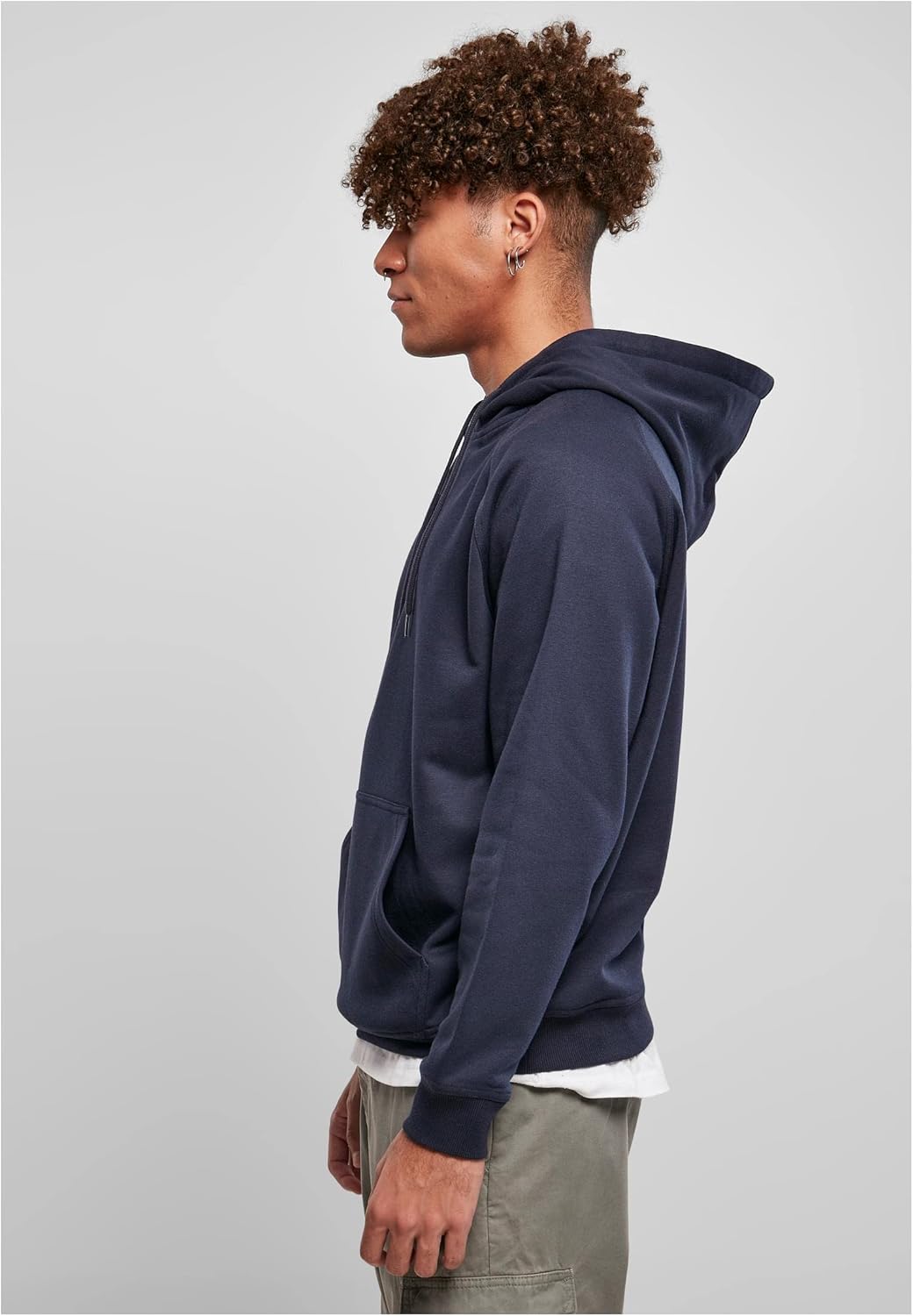 Urban Classics Herren Blank Hoody Kapuzenpullover S Midnightnavy, S Midnightnavy