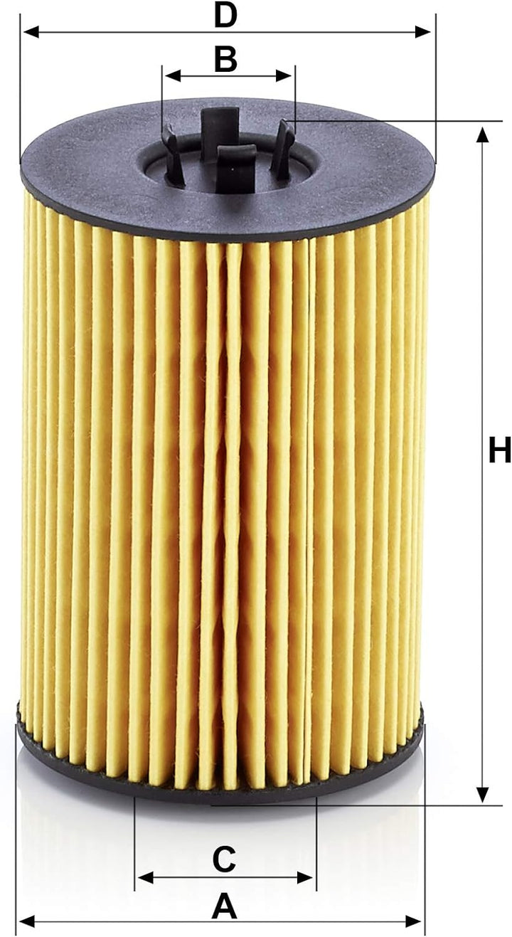 Original MANN-FILTER C 15 010 - Luftfilter - für PKW & N-FILTER Ölfilter HU 7020 z – Ölfilter Satz m