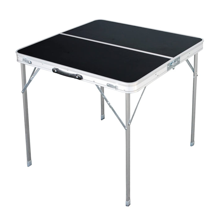 XL Aluminium Campingtisch schwarz oder weiss klappbar mit Tragegriff Alu Verschiedene Masse Schwarz