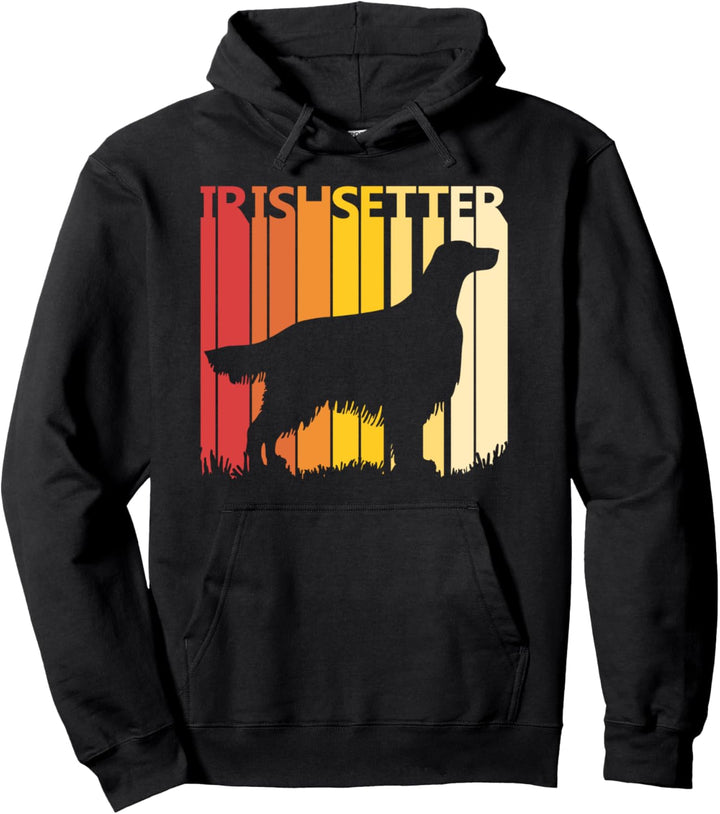Irish Red Setter Hund Pullover Hoodie
