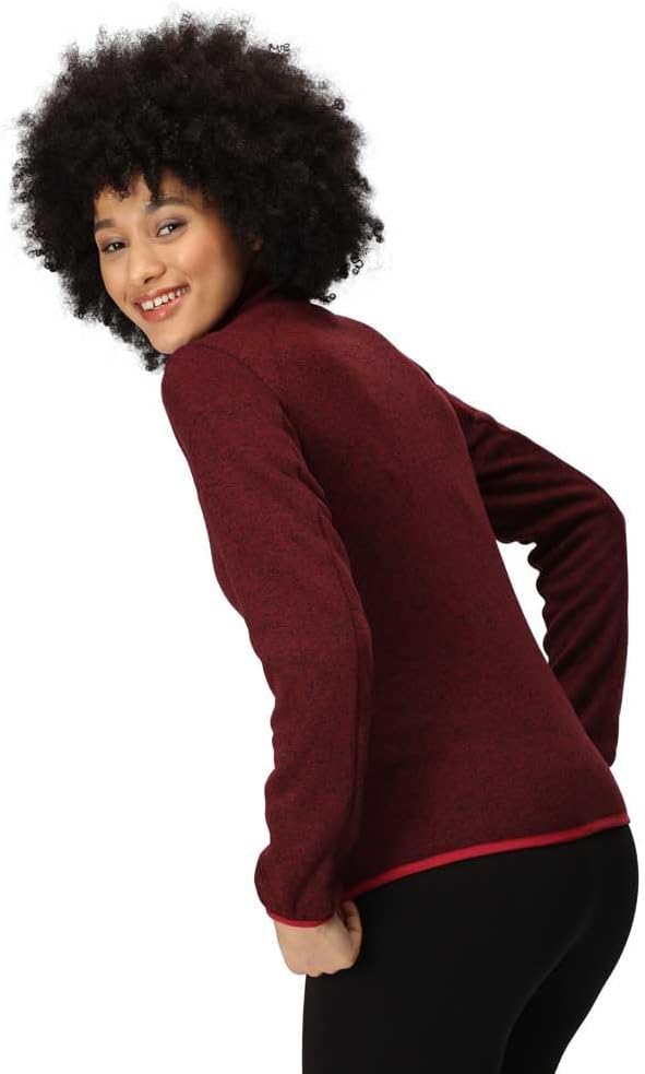 Regatta Damen Women's Newhill Full Zip Fleece Jacket Fleecejacke 36 Burgnd (RmRd), 36 Burgnd (RmRd)