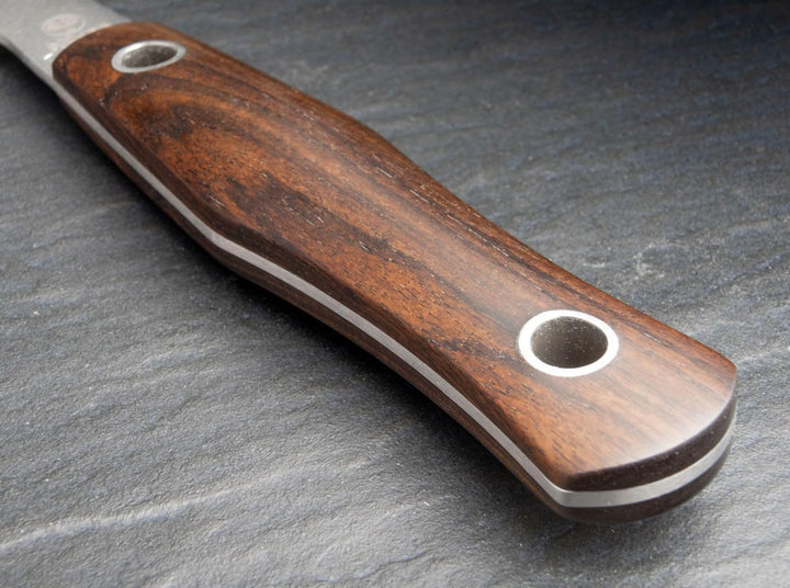 Böker Manufaktur BÖKER SAGA GRENADIL Stone Fleischgabel, Stahl, Braun, 29.8 x 5 x 2 cm, Fleischgabel