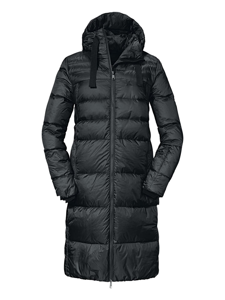 Schöffel Damen Down Coat Kenosha L, wind- und wasserabweisender Daunenmantel mit RDS-zertifizierten