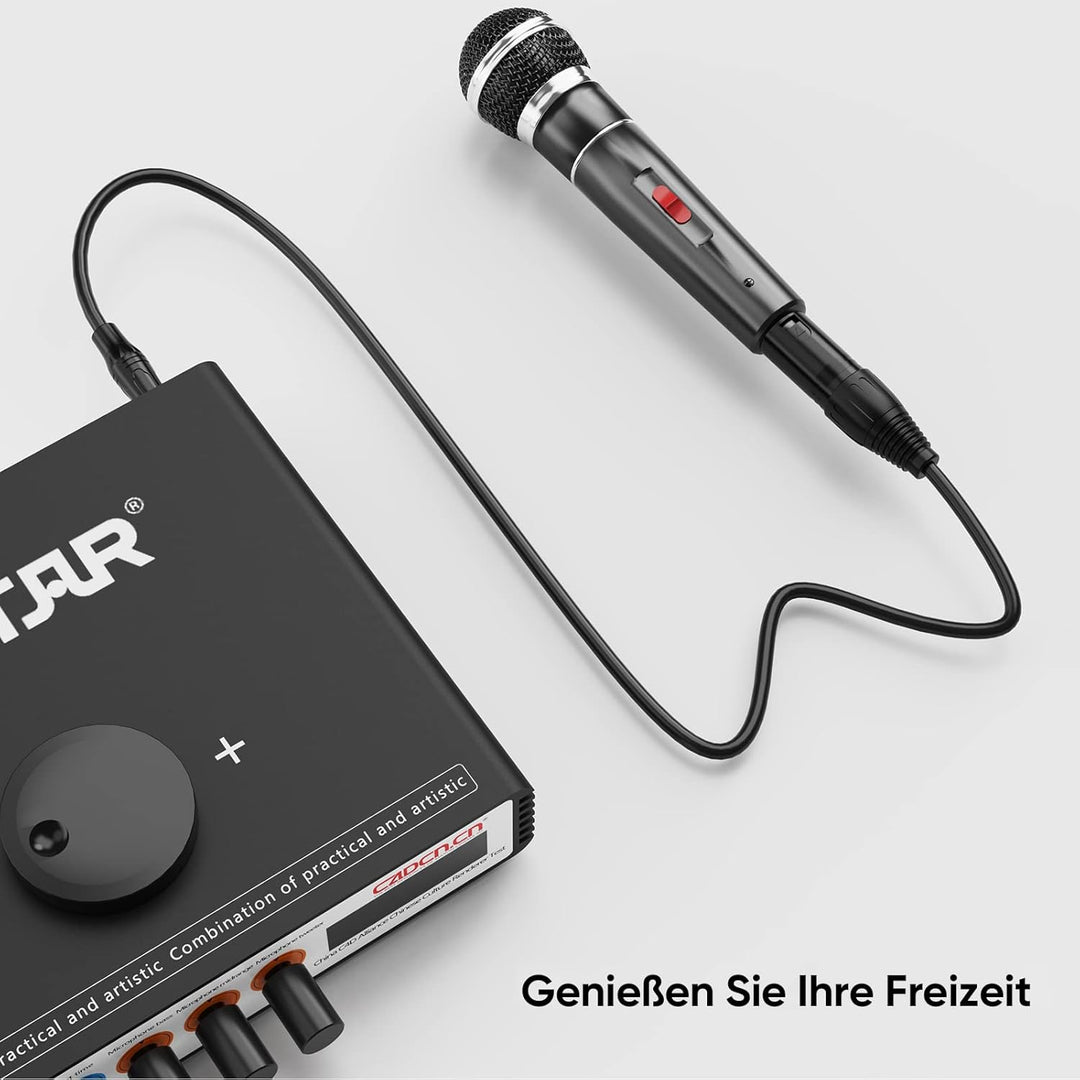 CableCreation 3,5mm auf XLR Kabel, 3.5mm (1/8 Zoll) Stereo-Klinkenstecker auf XLR-Klinkenstecker Kom