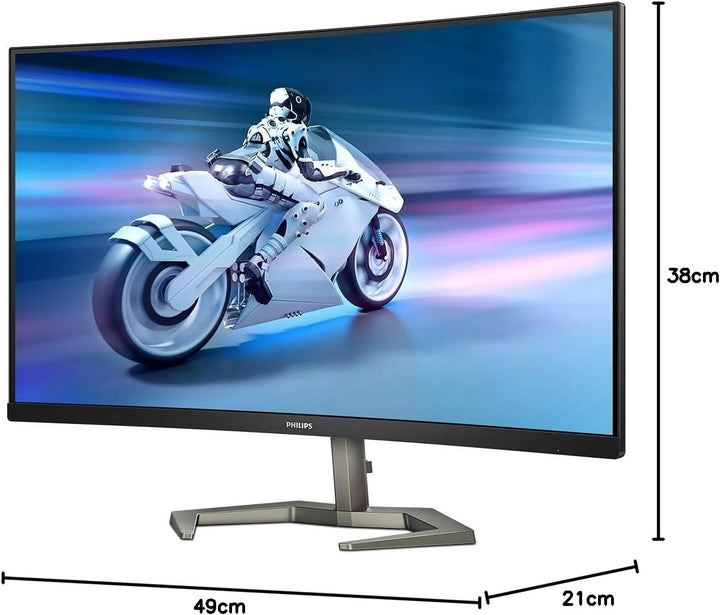Philips Evnia 32M1C5200W - 32 Zoll Full HD Gaming Monitor, 240 Hz, 1 ms GtG, FreeSync Premium (1920x