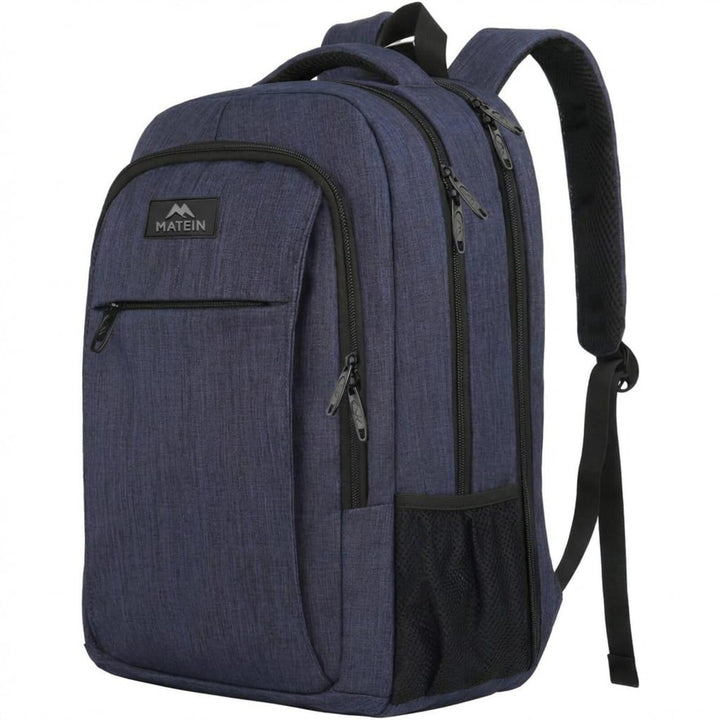 MATEIN Schulrucksack 15,6 Zoll Laptop Notebook Rucksack Backpack Schultasche für Männer mit USB Lade