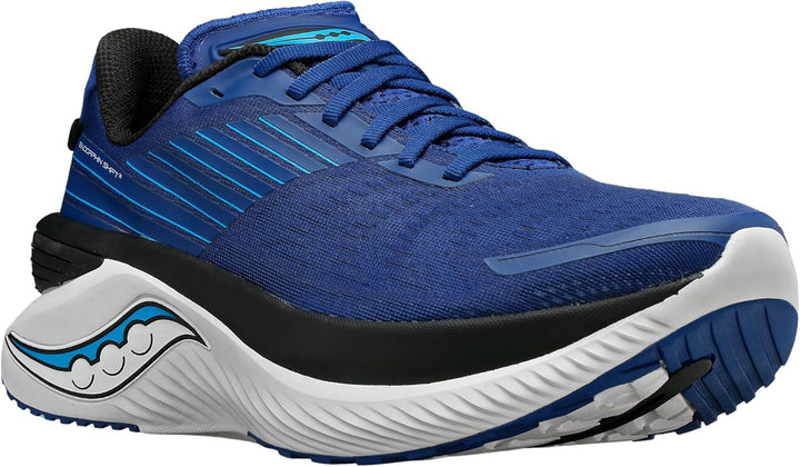 Saucony Herren Endorphin-Geschwindigkeit 3Sneaker 50 EU Indigo Schwarz, 50 EU Indigo Schwarz