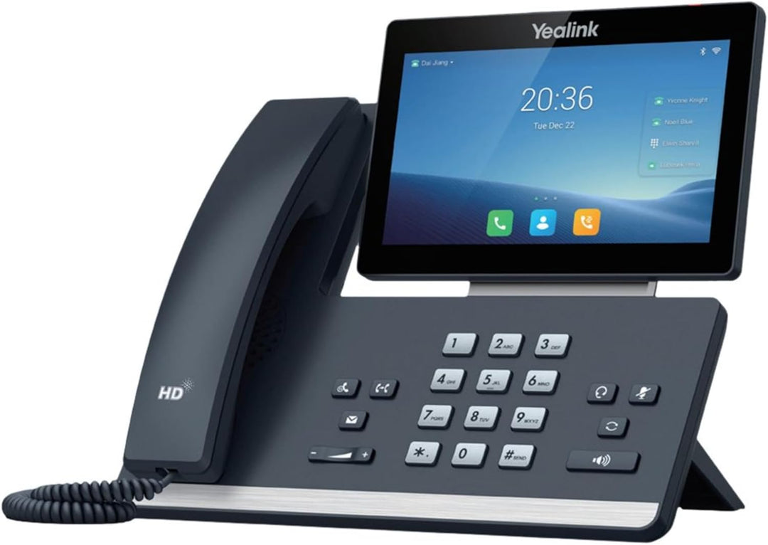 Yealink IP Telefon SIP-T58W Einstellbarer Touchscreen 7 Zoll (1024 x 600)