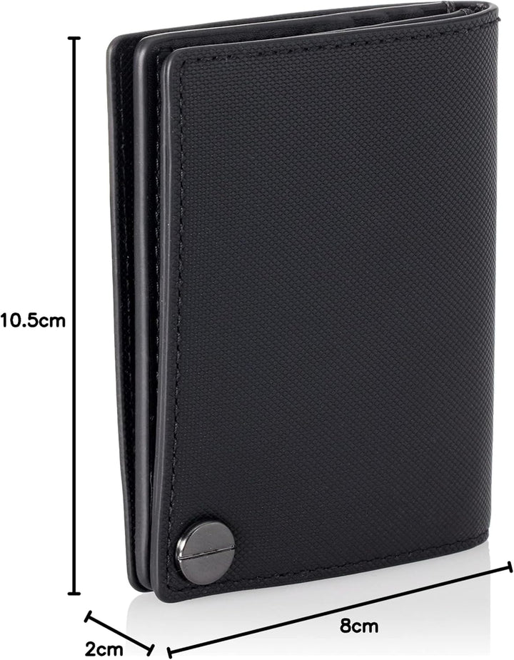 Calvin Klein Herren Geldbeutel Ck Covered Cardholder Klein, Schwarz (Ck Black), Einheitsgrösse