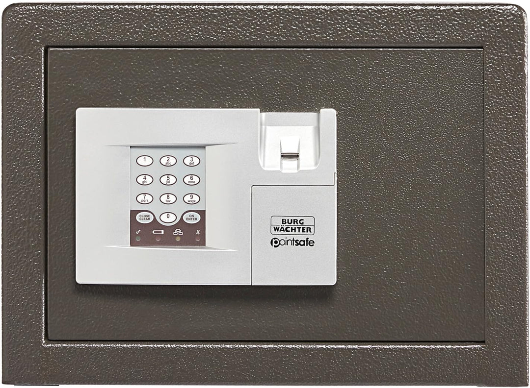 BURG-WÃ„CHTER Möbeltresor Mit Elektronischem Zahlenschloss Und Fingerabdruck, Zur Wand- Und Bodenbef