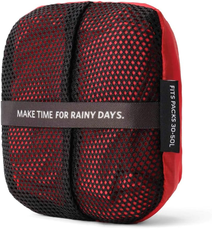 Gregory Trial Accessories - Raincover - wasserdichte, reflektierende Regenhülle für Rucksack Rot (Be