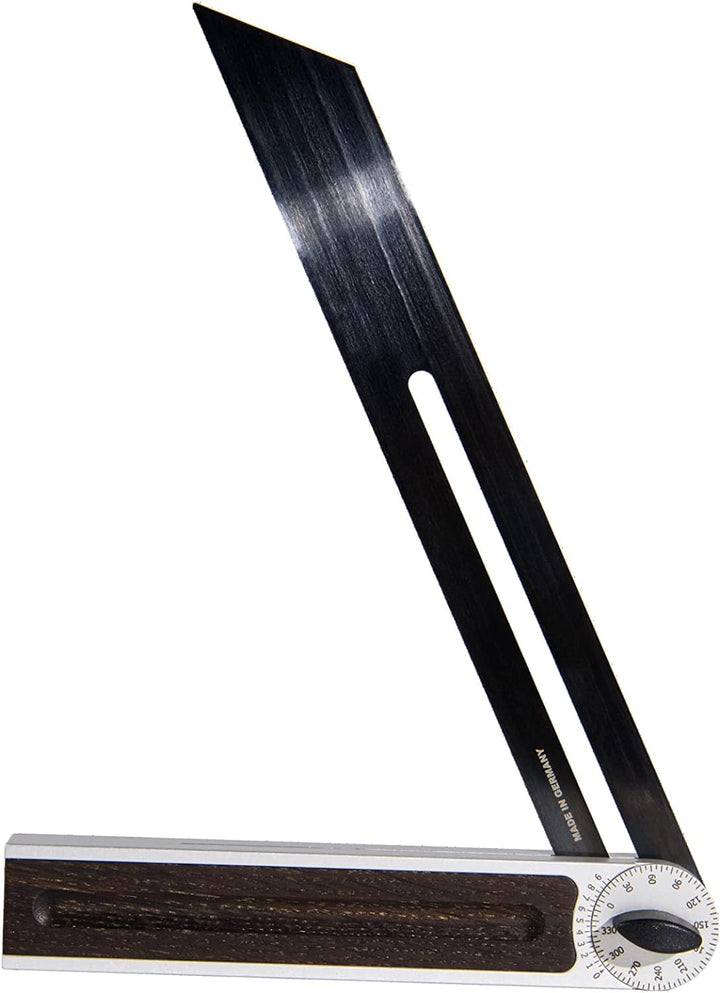 Ulmia Präzisions-Winkel-Set Black Edition (inkl. Koffer, Präzisionswinkel + Präzisionsgehrmass, Stah
