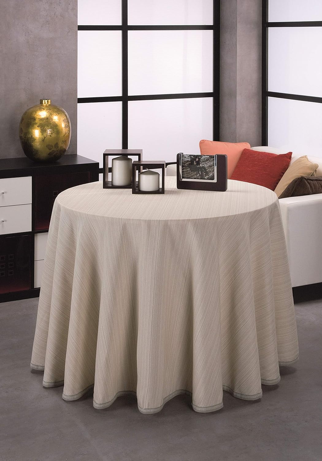 Martina Home Ribera Rock für Tisch Camilla 75x100x1 cm ekrü, 75x100x1 cm Ekrü