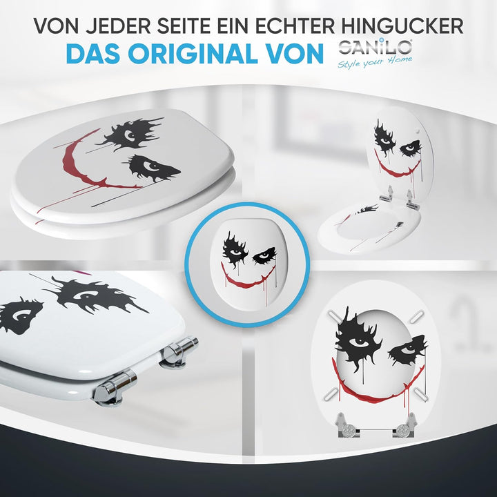 Sanilo WC Sitz mit Absenkautomatik, viele neue Toilettendeckel zur Auswahl, hochwertige Oberfläche,