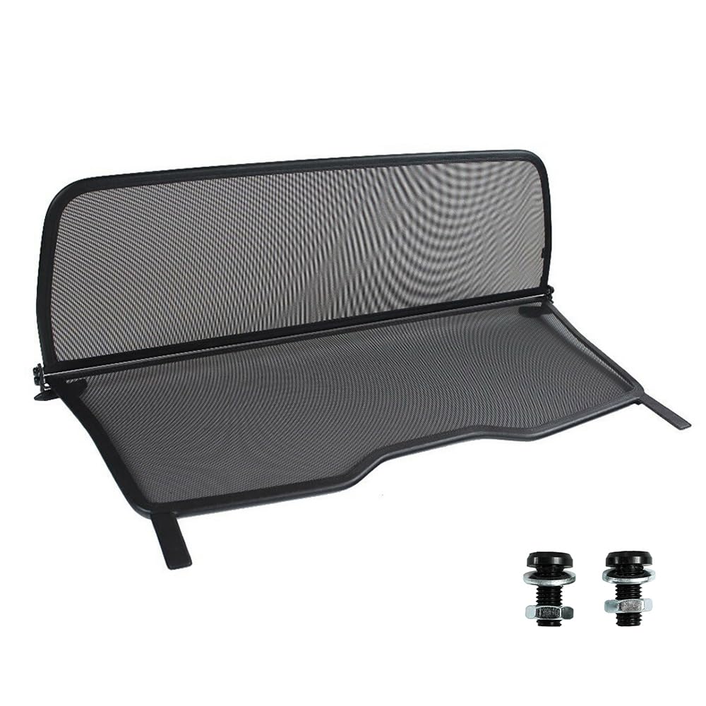 Aperta Windschott passend für Ford Mustang Mk6 100% Passgenau OEM Qualität Schwarz Windstop Windabwe