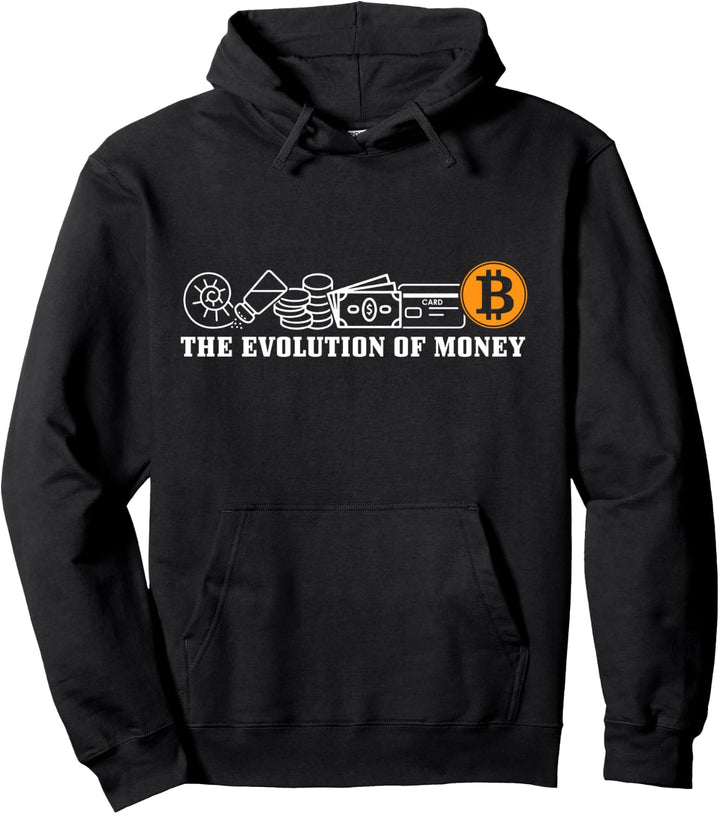 Bitcoin Evolution of Money Crypto Trader BTC Investor Pullover Hoodie