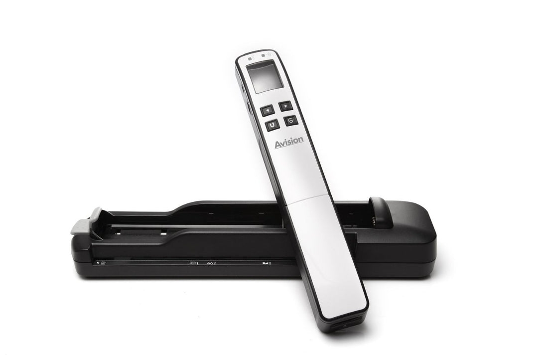 AVISION MiWand2 PRO tragbares Scanner (300x 300 DPI, 4,6 cm (1,8 Zoll) LCD-Display, WiFi, Micro-SD K