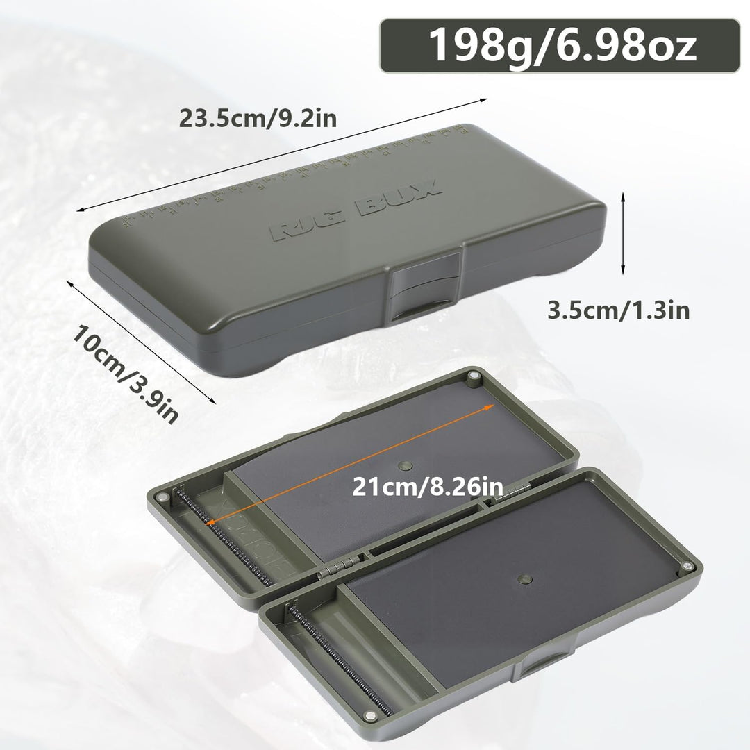 Sougayilang Karpfen-Fischen Angelzubehör-Box, Angelzubehör-Speicherbox, Organisator für Karpfenangel