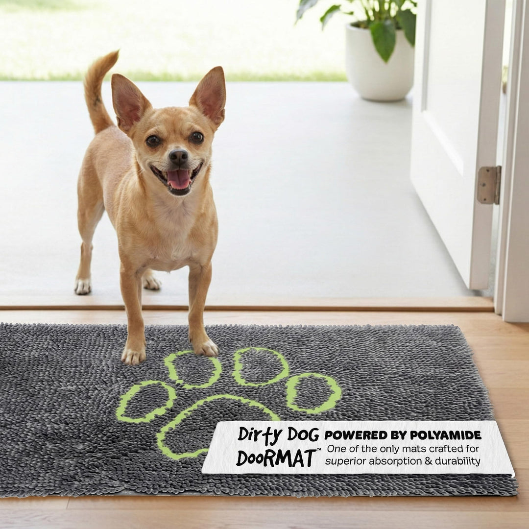 Dog Gone Smart Dirty Dog Fussmatte, Small, cool Grey, 40 x 60 cm (Rechteckig) Cool Grey