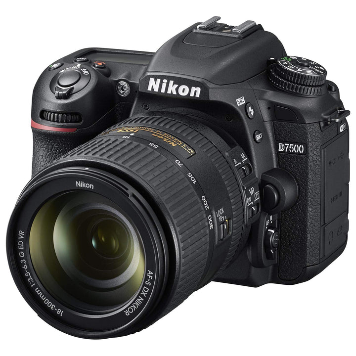 Nikon D7500 Digital SLR im DX Format mit Nikon AF-S DX 18-300mm 1:3,5-6,3G ED VR (20,9 MP, EXPEED 5-