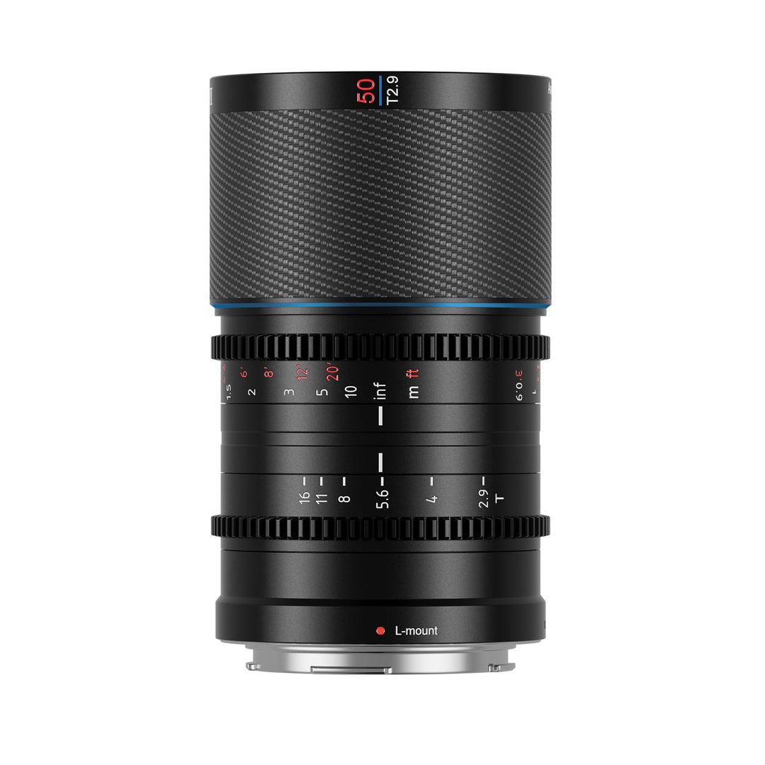 SIRUI Saturn 50mm T2.9 1.6X Kohlefaser Vollformat Anamorphotisches Prime Objektiv Lens Modell Leicht