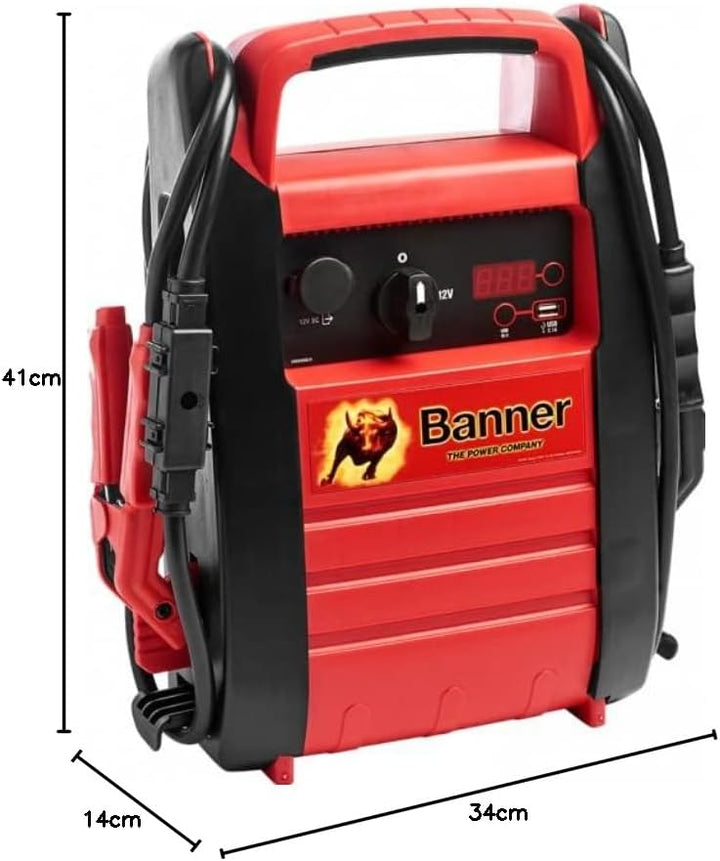 Banner Power Booster PB12 Startbooster Starthilfe 12V Auto PKW 1220000912