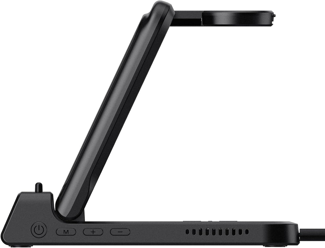 SwanScout Induktive Ladestation für Samsung, Kabelloses Ladegerät für Samsung Galaxy S24 Ultra, 3 in