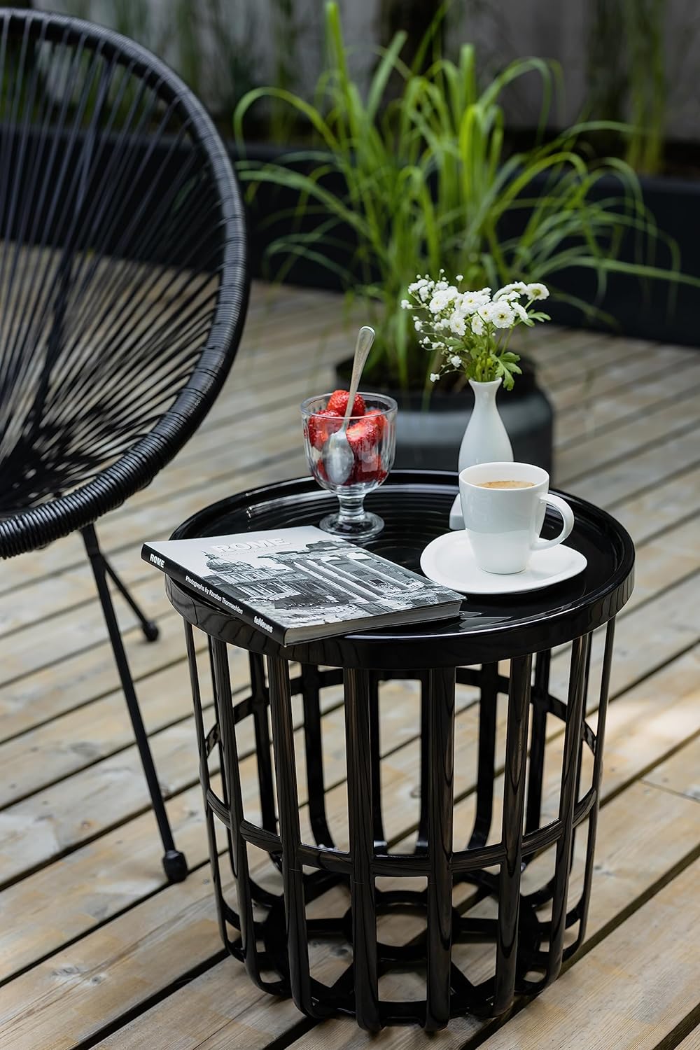 BranQ - Home essential, Designer-, funktionaler und moderner Kaffeetisch Zen, aus hochwertigem BPA-f
