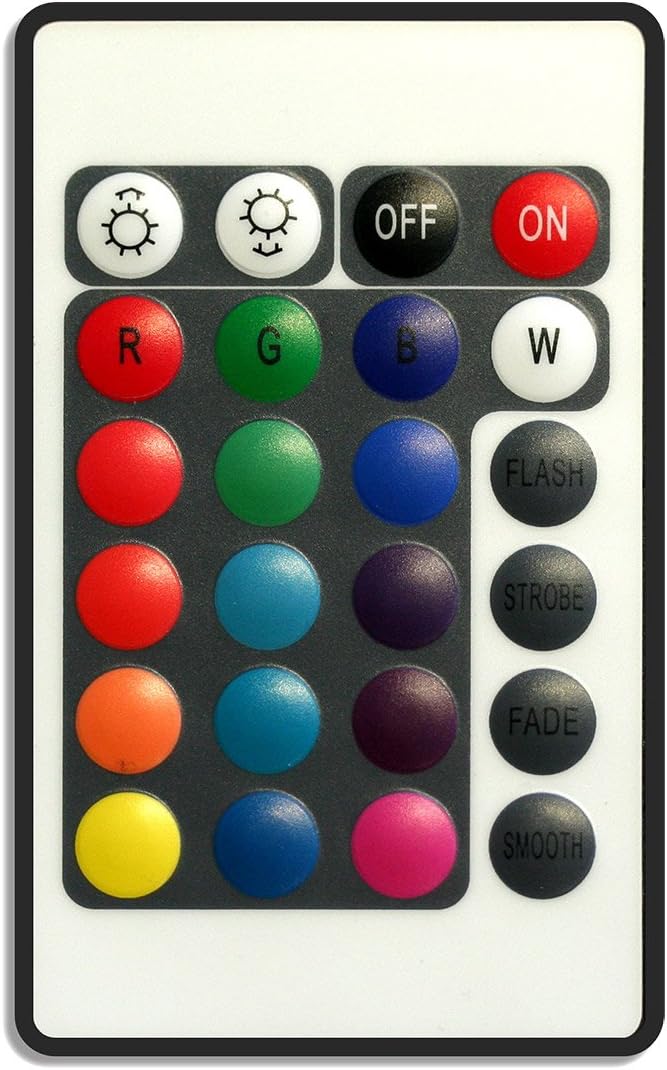 Nanoxia 600400999 RGB Controller, Rigid RGB LED, Inkl. Fernbedienung & IR Sensor