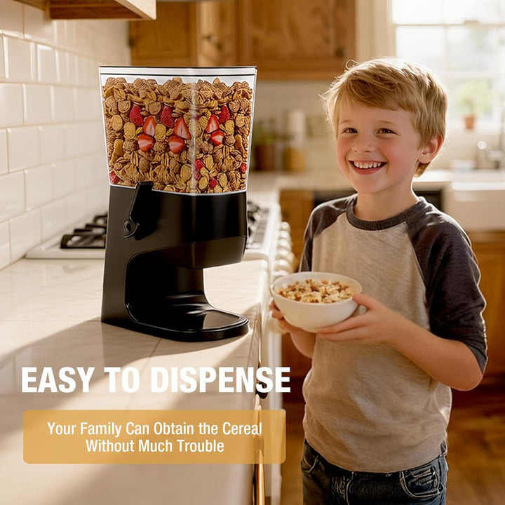 Tokokimo Müslispender, Zerkleinert Keine Cerealien Beim Ausgeben, 3,2L Cereal Dispenser & Cornflakes