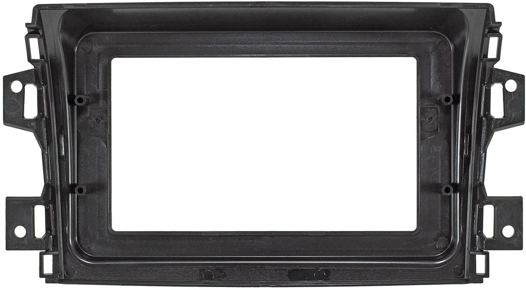 tomzz Audio 2414-101-2 Doppel DIN Radioblende kompatibel mit FIAT Ducato Serie 8 ab 2021 schwarz mit