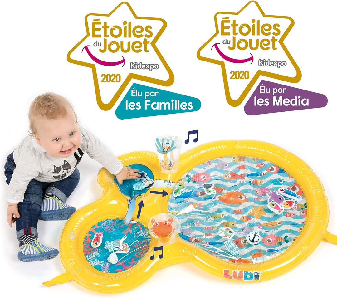 Ludi 30078 Teppich, Mehrfarbig, Large Fisch, Fisch