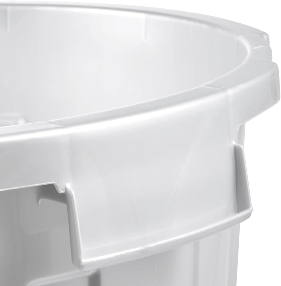 keeeper Maxi-Tonne mit Deckel, Polypropylen, 23 l, 36 x 42 x 36 cm, Mats, Silber 23 L Silber, 23 L S