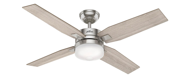 HUNTER FAN Deckenventilator Mercado 127 cm für den Innenbereich, mit Beleuchtung und Fernbedienung,