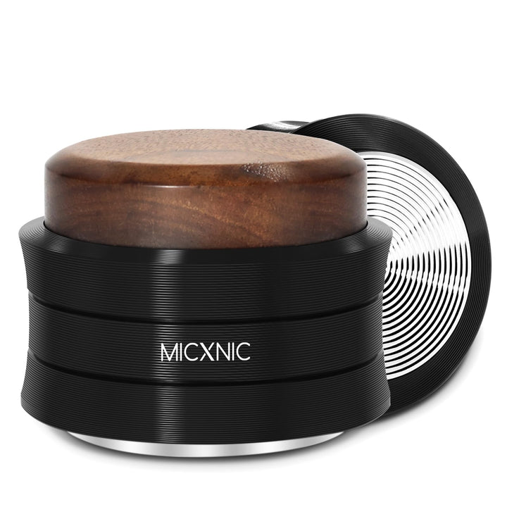 Palm Tamper 51mm, Federbelastet Kaffee Tamper für DeLonghi 51mm Siebträger, Self Leveling Espresso T