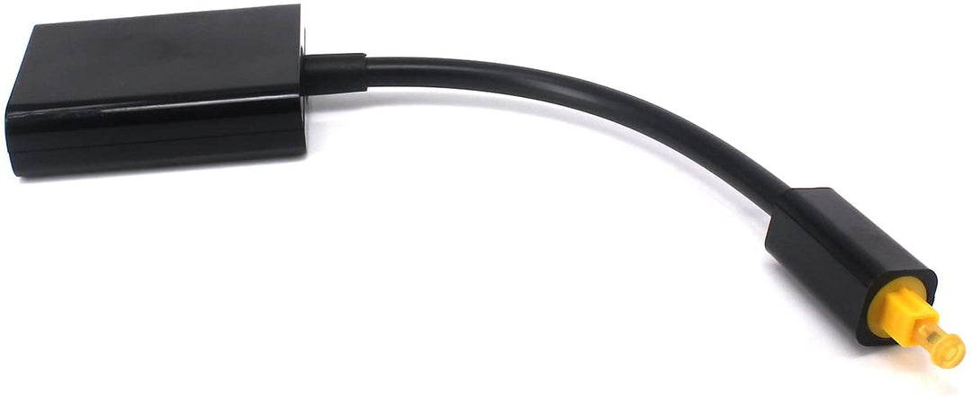 Toslink Digitaler optischer Audio-Splitter-Adapter, 1 in 2 Out, Glasfaser-Splitter, Switch Selector