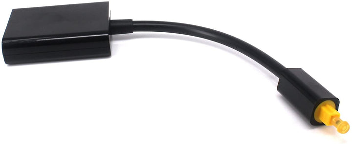 Toslink Digitaler optischer Audio-Splitter-Adapter, 1 in 2 Out, Glasfaser-Splitter, Switch Selector