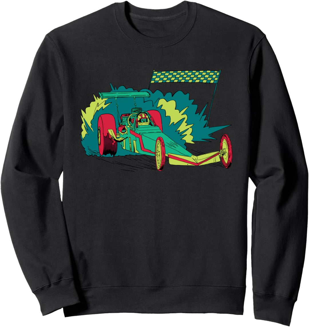 Rennwagen Motorsport Auto Drag Race Sweatshirt