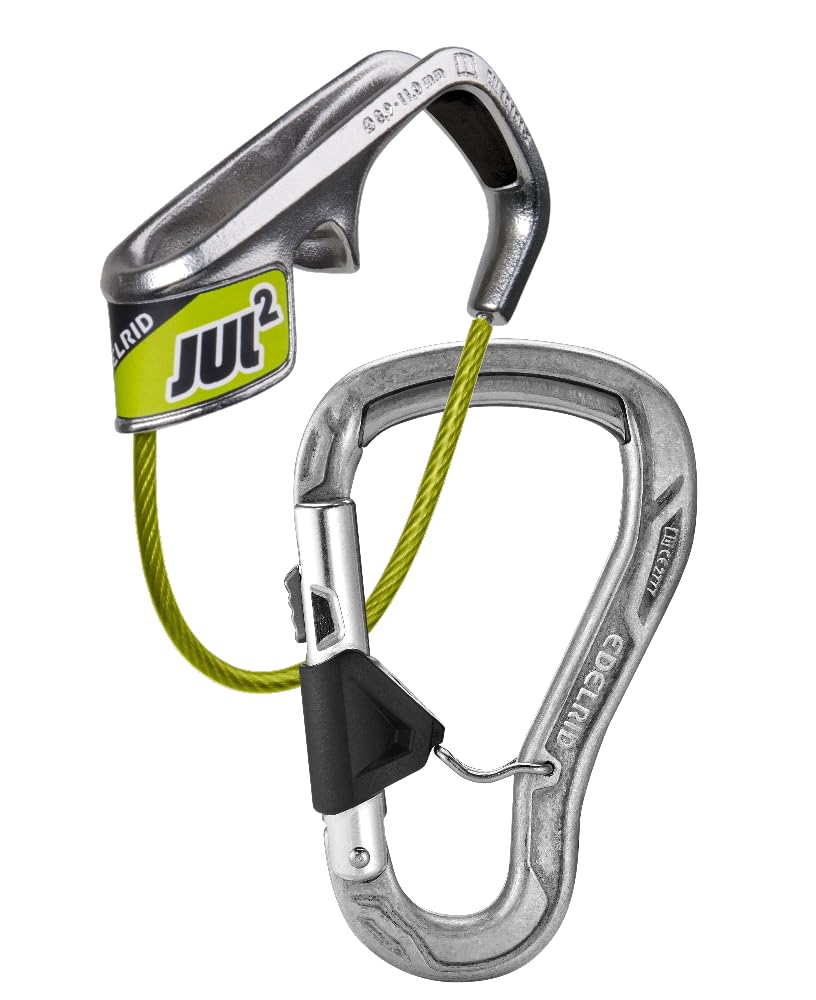 Edelrid Sicherungsset Jul2 Belay Kit Bulletproof Belay Eco Silber, Silber