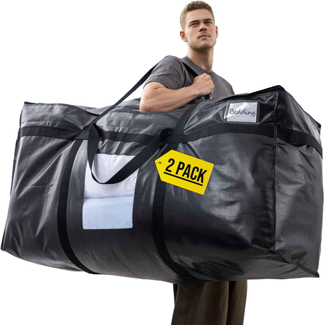 TAILI Extra grosse Umzugstasche für den Umzug, Lagerung Kleidung Bettwäsche Bettdecke Quilt Decken J