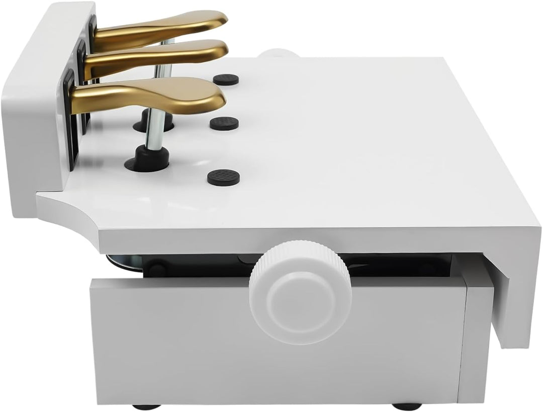 Klavier Pedalverlängerung, Klavier Pedal Extender mit 3 Pedale Klavierpedal-Verlängerungsbank Klavie