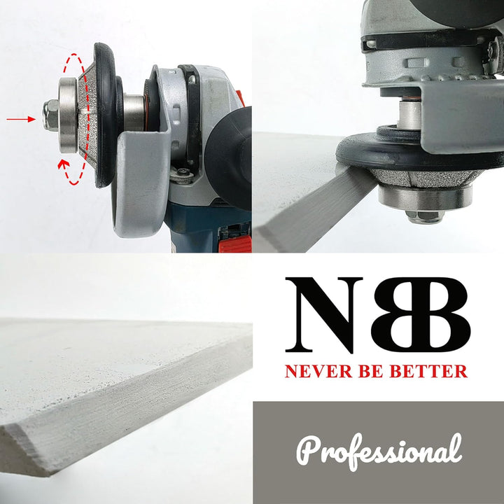 NBB Diamant-Profilscheibe Diamantfräser Fräsbohrer Trennreibahle Profilierungs-Bit für Porzellan Fli